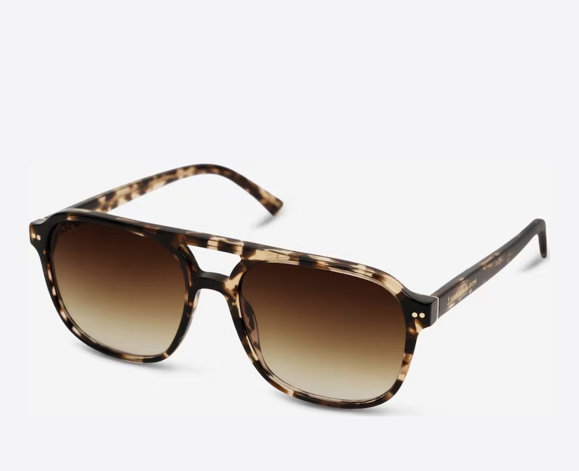Kapten & Son Zurich Oversize Zonnebril - Nieuw!, Overige merken, Zonnebril, Bruin, Nieuw