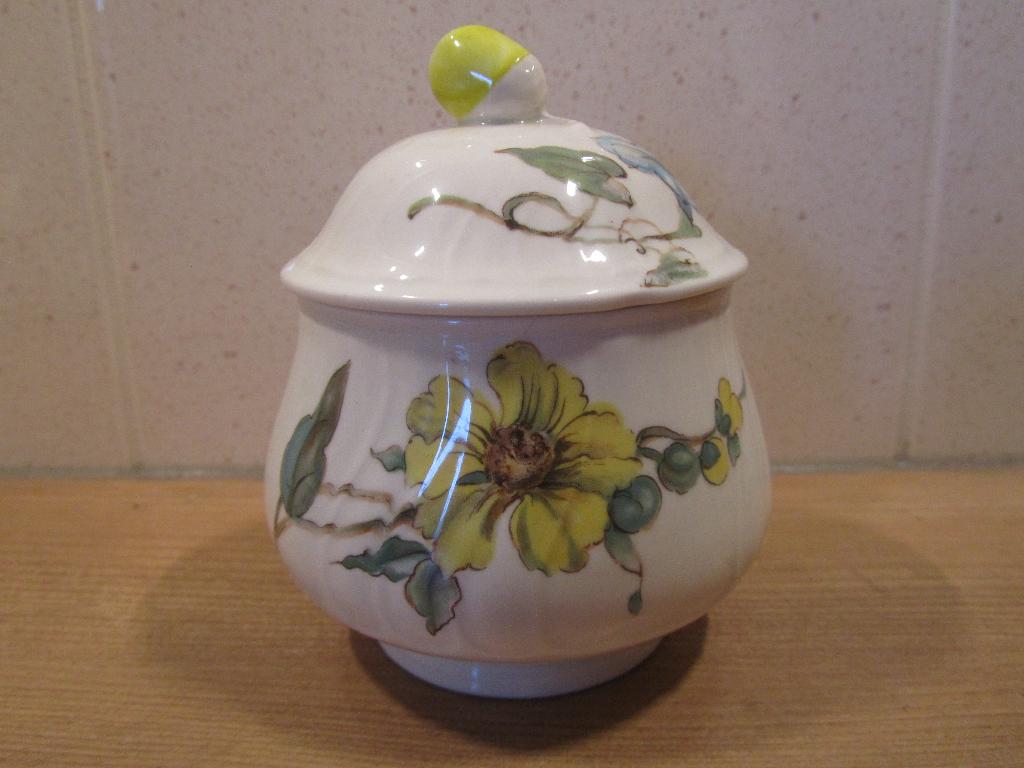 Bouquet Villeroy en Boch suikerpot, Overige typen, Ophalen of Verzenden, Zo goed als nieuw, Overige stijlen