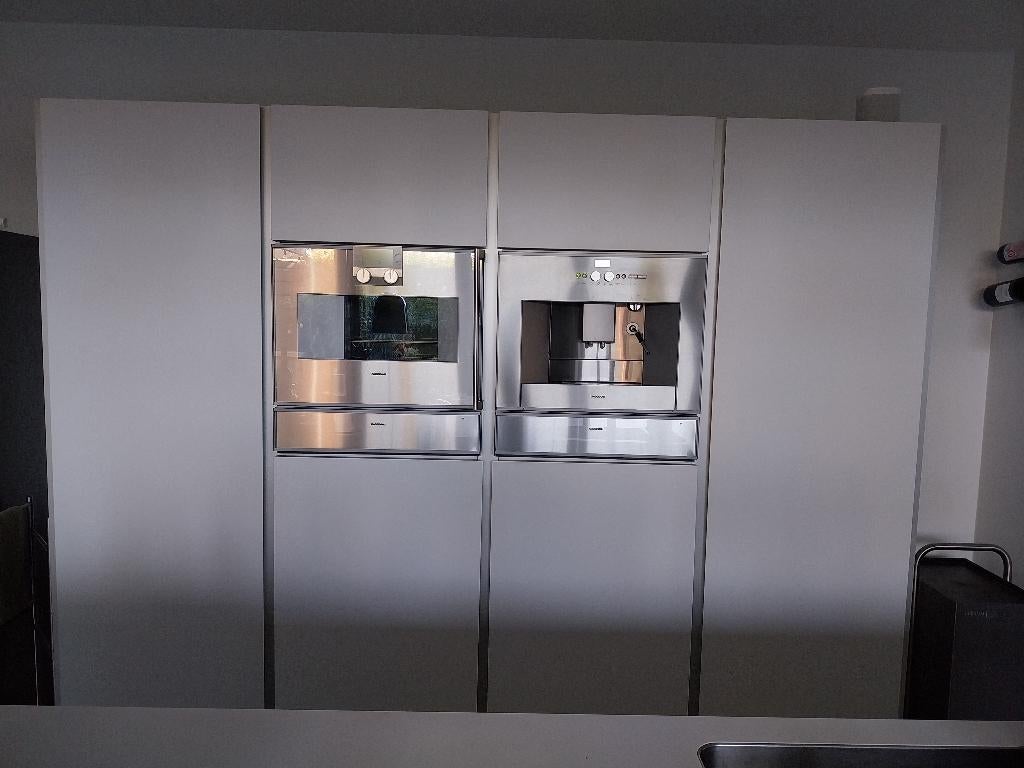 Bulthaup kastenwand B1 wit met Gaggenau apparatuur, Ophalen, Gebruikt, Wit, 200 cm of meer