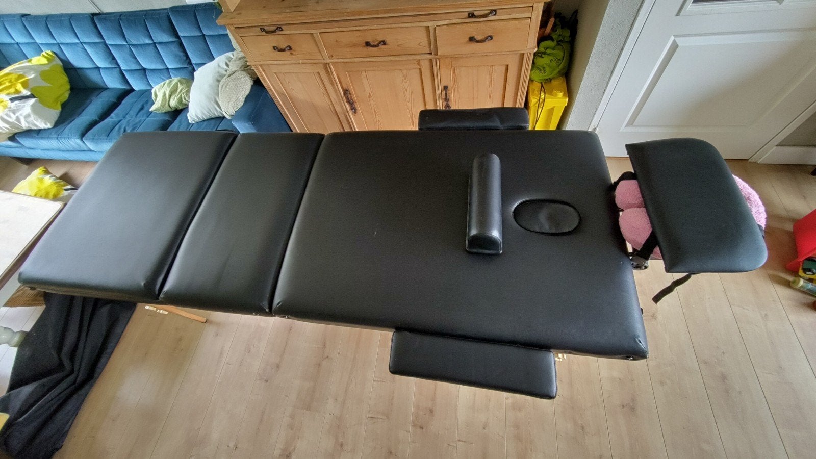 Behandeltafel, massagetafel inklapbaar en verstelbaaar, Sport en Fitness, Massageproducten, Ophalen, Zo goed als nieuw, Massagetafel