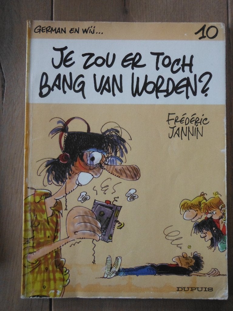 German en wij....je zou er toch bang van werden, Eén stripboek, Ophalen of Verzenden, Gelezen