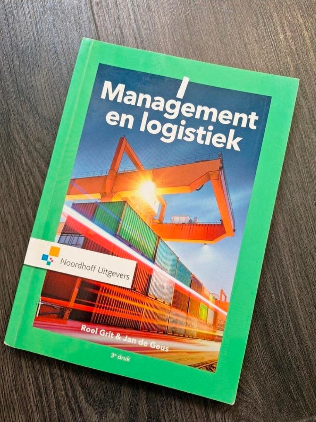 Management en logistiek - Roel Grit & Jan de Geus, Ophalen of Verzenden, Zo goed als nieuw, MBO, Roel Grit & Jan de Geus