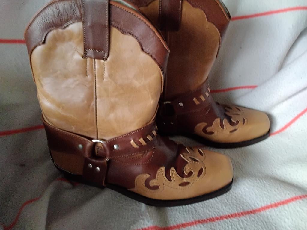 Western laarzen maat 40 nieuw, Bruin, Lage of Enkellaarzen, Nieuw, Ophalen of Verzenden