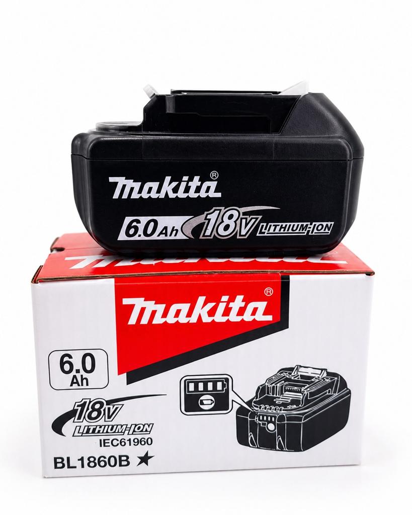 Accu 18v 6.0ah voor makita, Ophalen of Verzenden, Nieuw