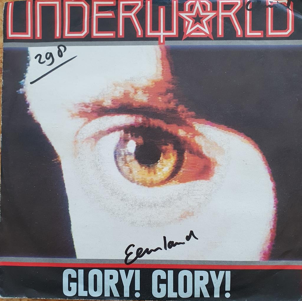 Underworld - Glory Glory, Cd's en Dvd's, Vinyl Singles, Gebruikt, Fotohoes, Single, 1980 - 1989, Pop, 7 inch, Ophalen of Verzenden