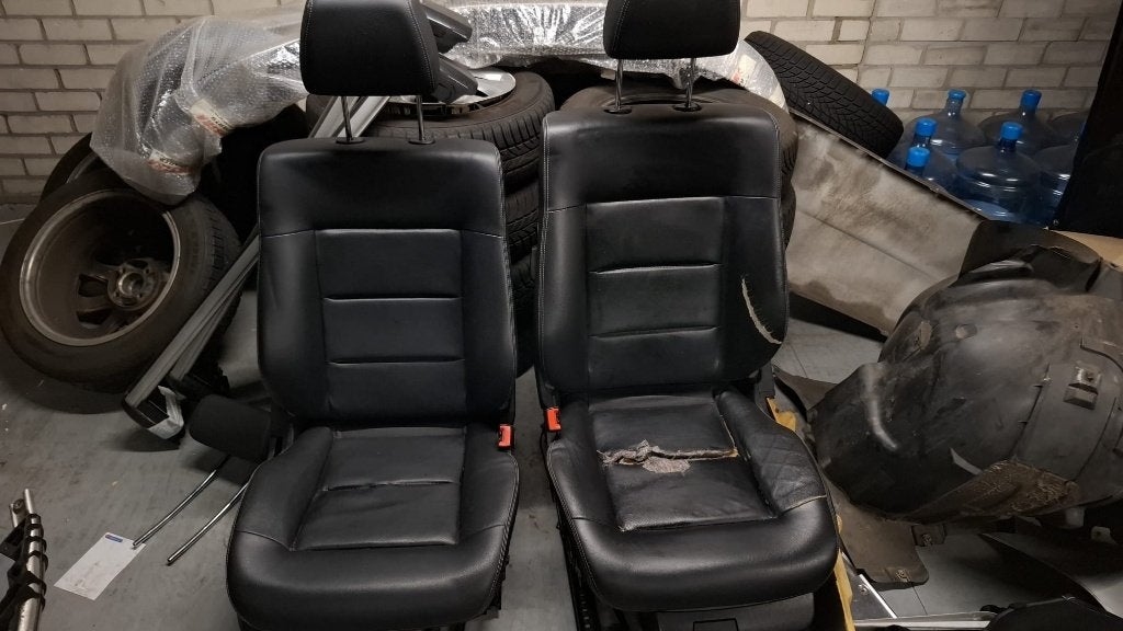 Mercedes-Benz W212 / E350 leren voorstoelen, Auto-onderdelen, Interieur en Bekleding, Ophalen, Gebruikt, Mercedes-Benz