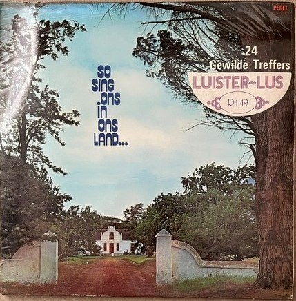 so sing ons in ons land, LP, Gebruikt, Overige genres, Ophalen of Verzenden