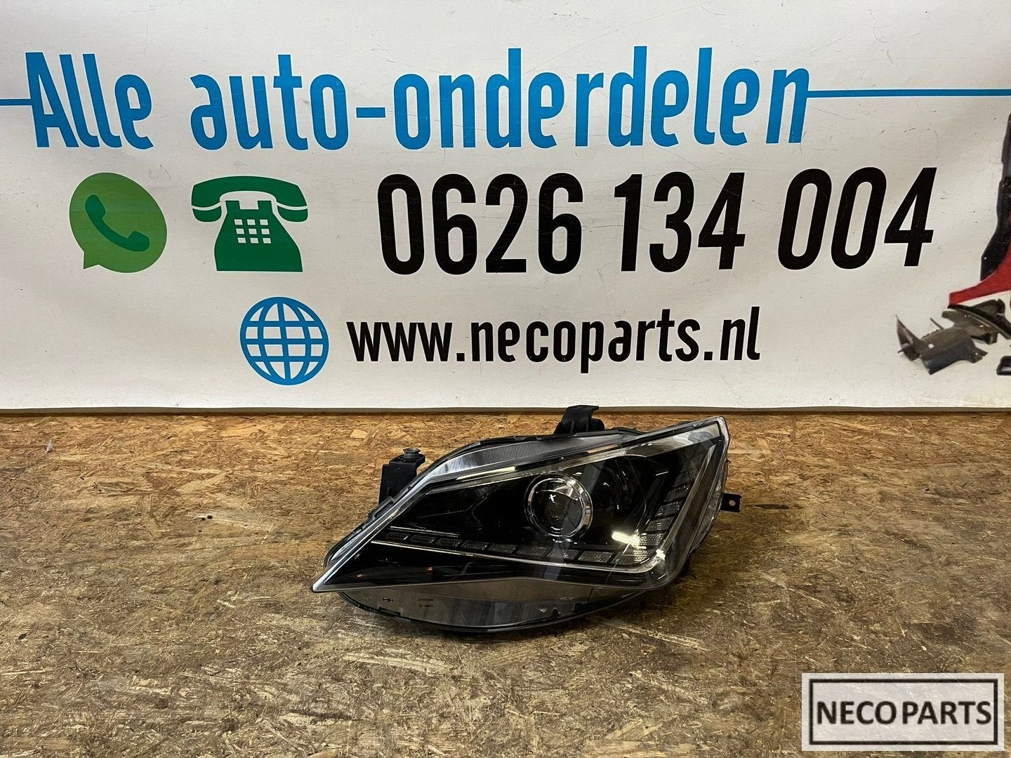 SEAT IBIZA 6J XENON LED KOPLAMP 6J1941755 ALLES LEVERBAAR !!, Auto-onderdelen, Verlichting, Gebruikt, -, -, Ophalen of Verzenden