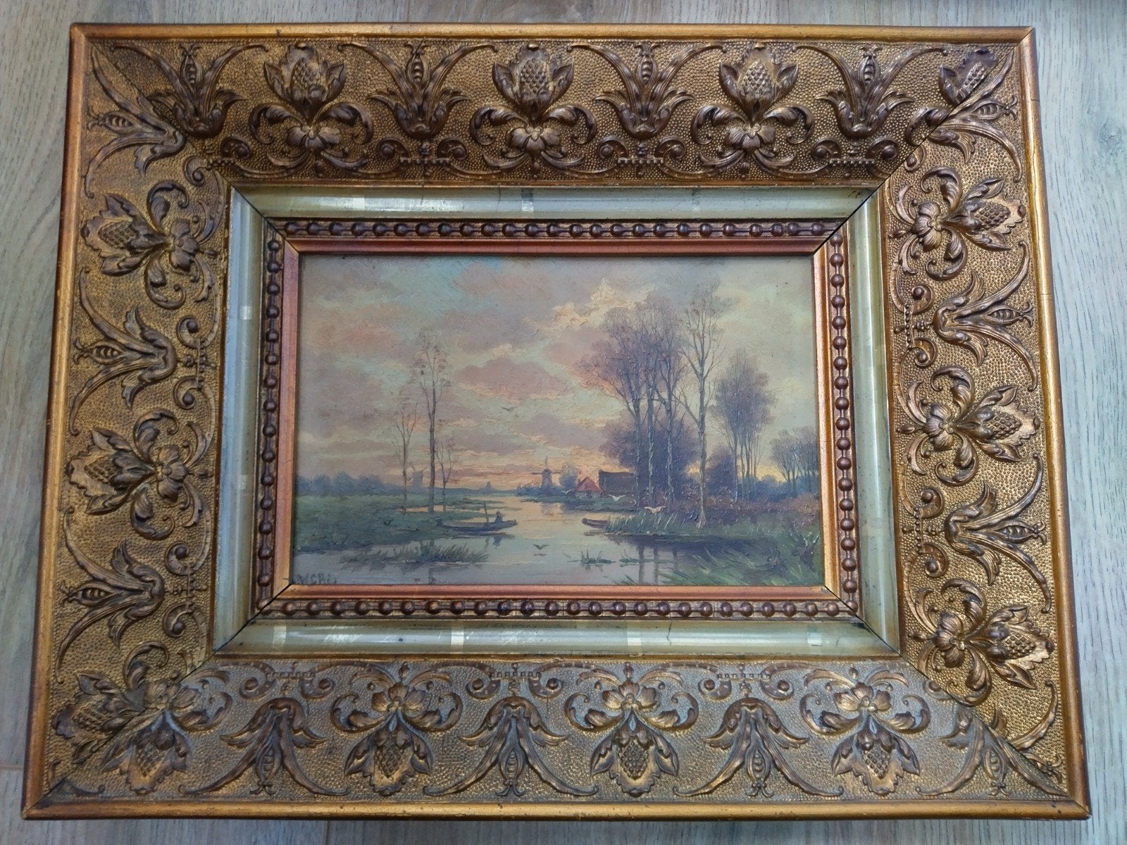 schilderij, Ophalen