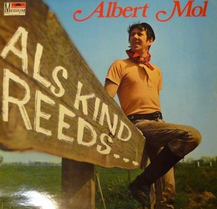 Albert Mol: Als kind reeds vinyl LP (5 verhalen), Cd's en Dvd's, Vinyl | Nederlandstalig, Ophalen, Gebruikt, 12 inch, Levenslied of Smartlap