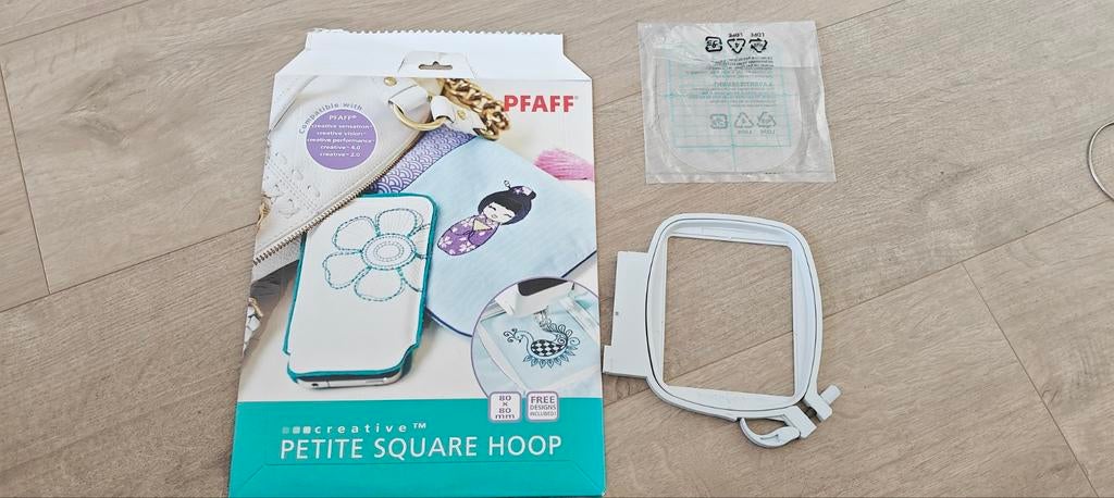 Nieuw! Pfaff Husqvarna petit hoop, Hobby en Vrije tijd, Borduren en Borduurmachines, Ophalen of Verzenden, Nieuw, Machineborduren
