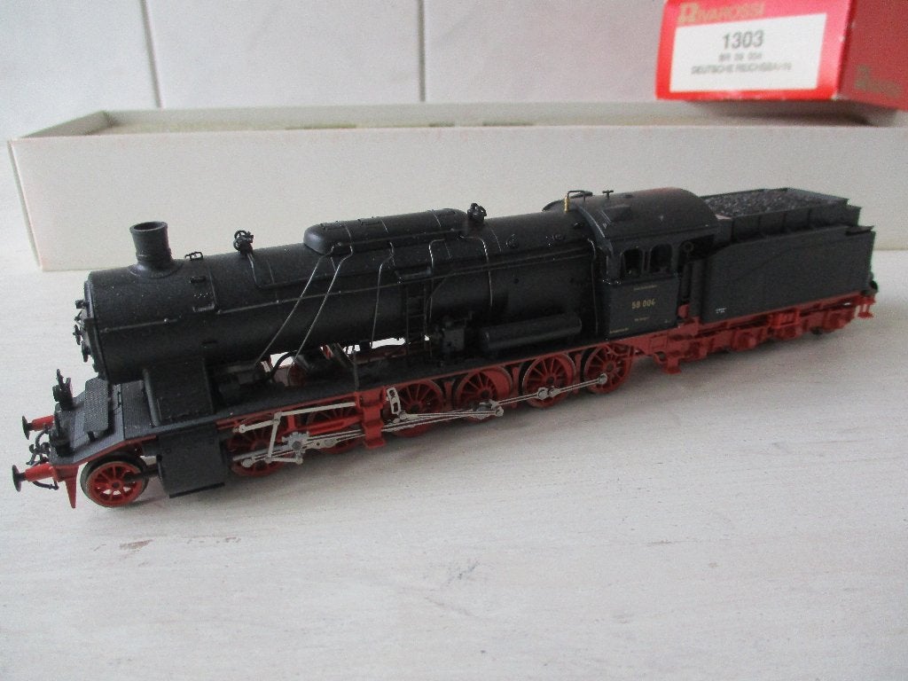 Rivarossi Stoomlok BR 59 004 DR no 1303, Overige merken, Ophalen of Verzenden, Zo goed als nieuw, Analoog