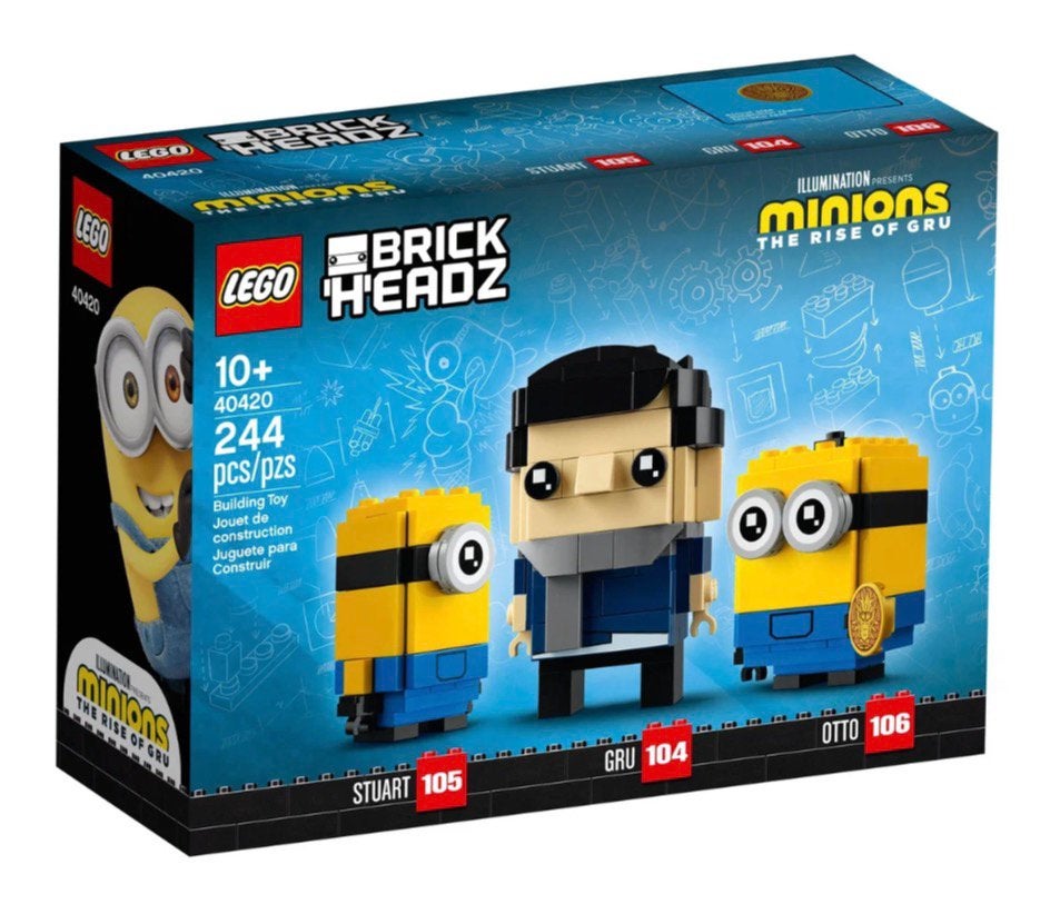 Lego BrickHeadz Minions: The Rise of Gru - 40420, Overige thema's, Lego, Nieuw, Ophalen of Verzenden