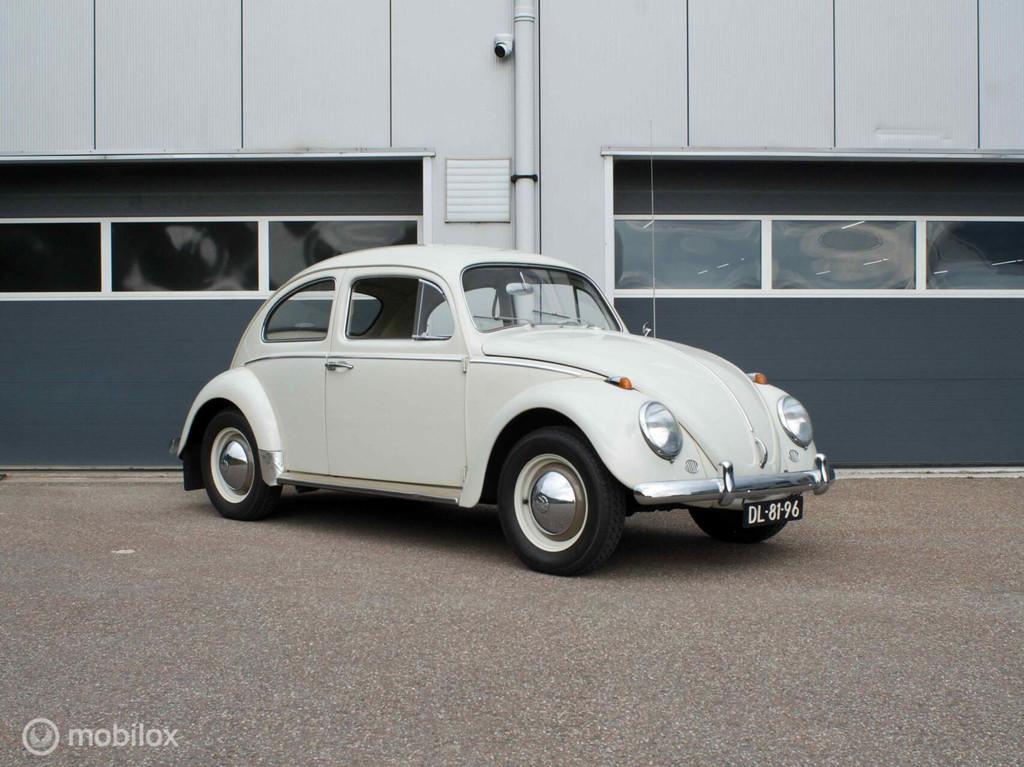 Volkswagen Kever 1200 | Ongerestaureerd | Roestvrij |1963, Beige, 1192 cc, Volkswagen, Wit