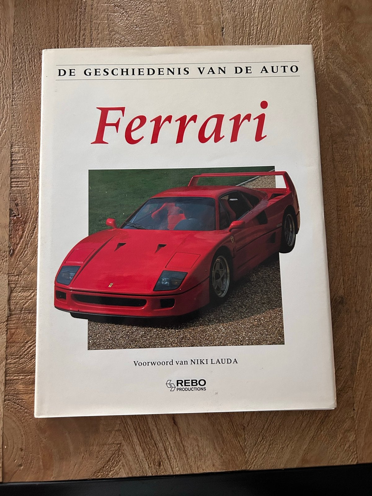 De Geschiedenis van de Auto: Ferrari - Niki Lauda, Ophalen of Verzenden, Gebruikt, Formule 1