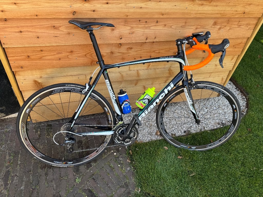 Bianchi Impulso Ultegra (maat 61) - weinig gebruikt, Ophalen, Zo goed als nieuw, Overige typen