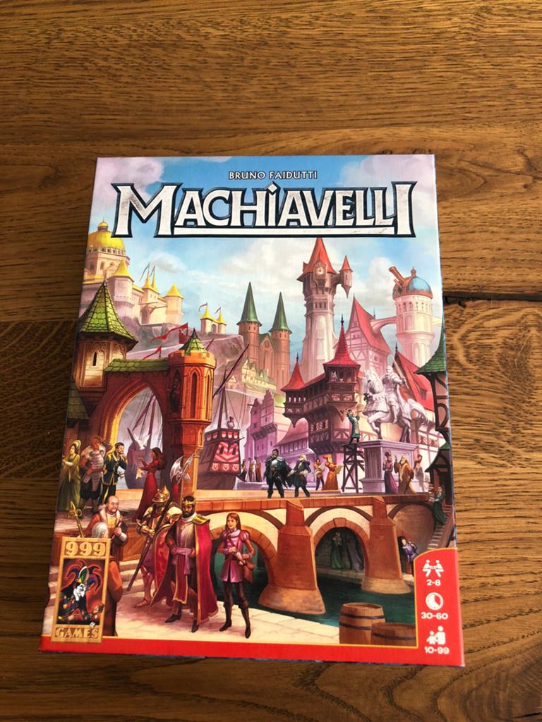 Bordspel Machiavelli, Ophalen of Verzenden, Zo goed als nieuw