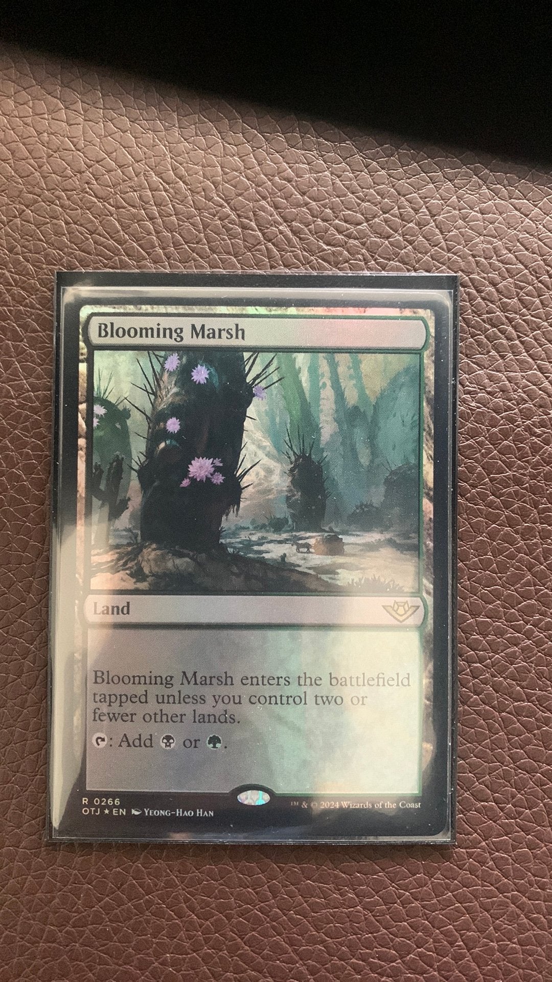 Blooming marsh foil mtg, Verzenden, Zo goed als nieuw, Losse kaart, Foil