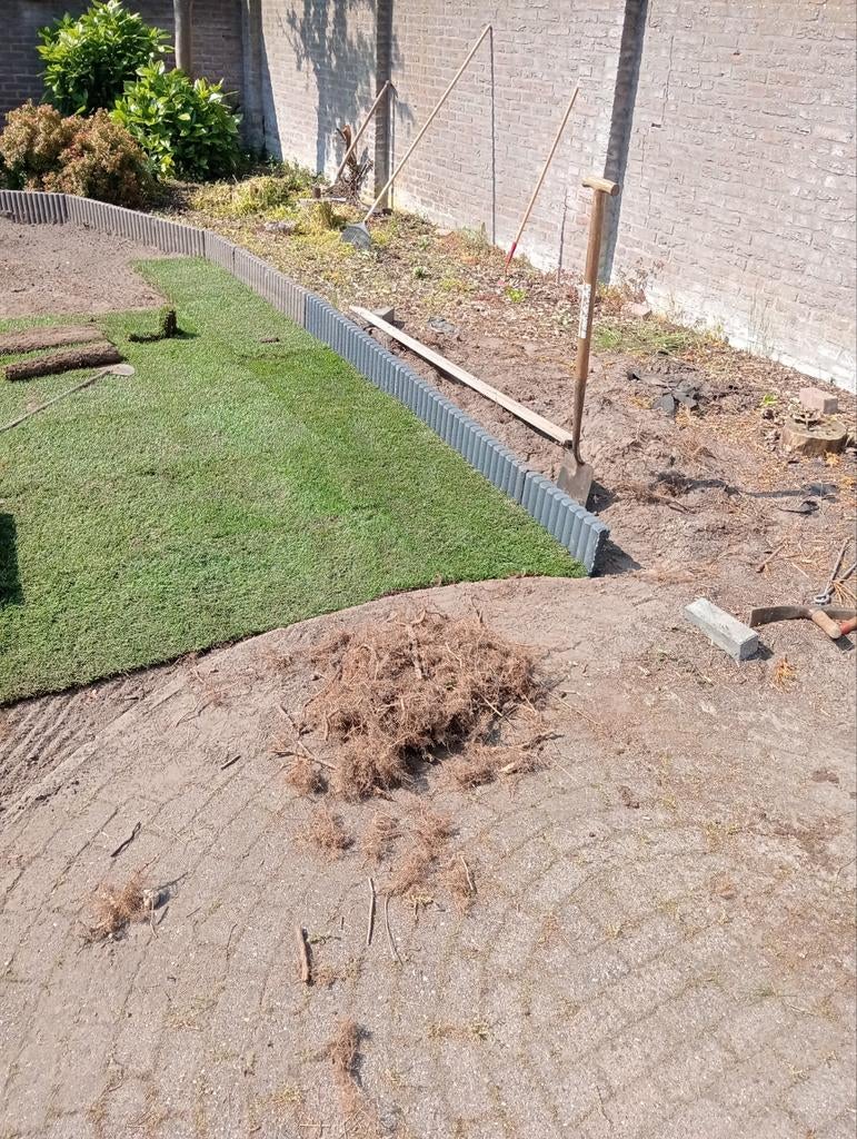 Graszoden,lawn,nieuw (speel)gazon aanleggen Veghel Eindhoven, Tuin en Terras, Gras en Kunstgras, Nieuw, 20 m² of meer, Ophalen of Verzenden