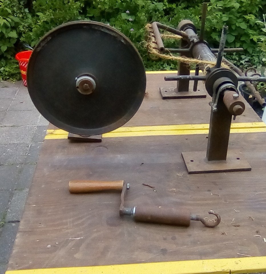 oude ambachten, Ophalen