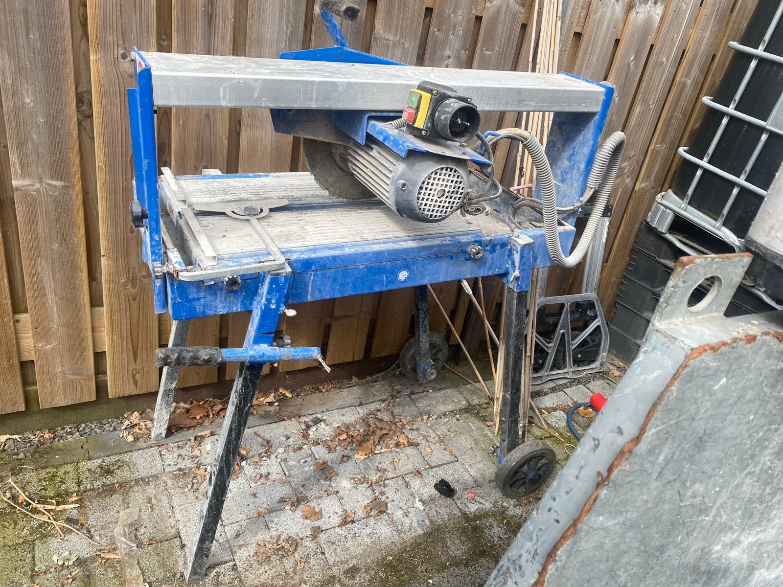Gebruikte Carat tegelzaagmachine - Krachtig en betrouwbaar, Ophalen, Gebruikt, 70 mm of meer, Overige typen