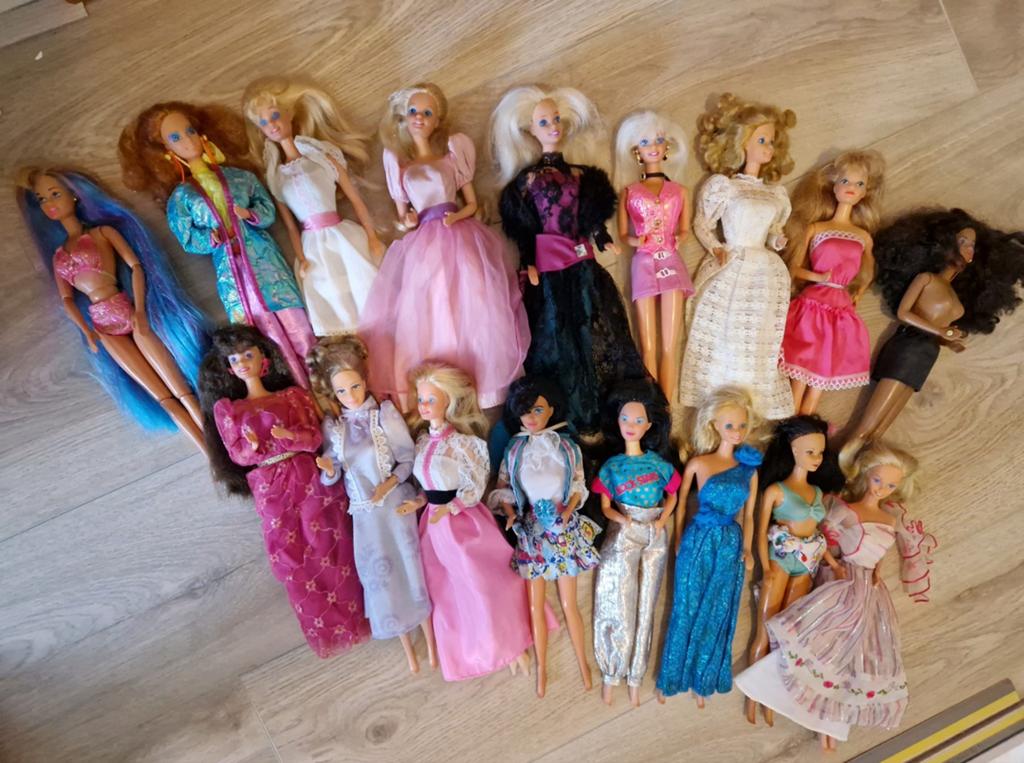 Barbie puppen von mattel, Verzamelen, Poppen, Ophalen of Verzenden, Pop