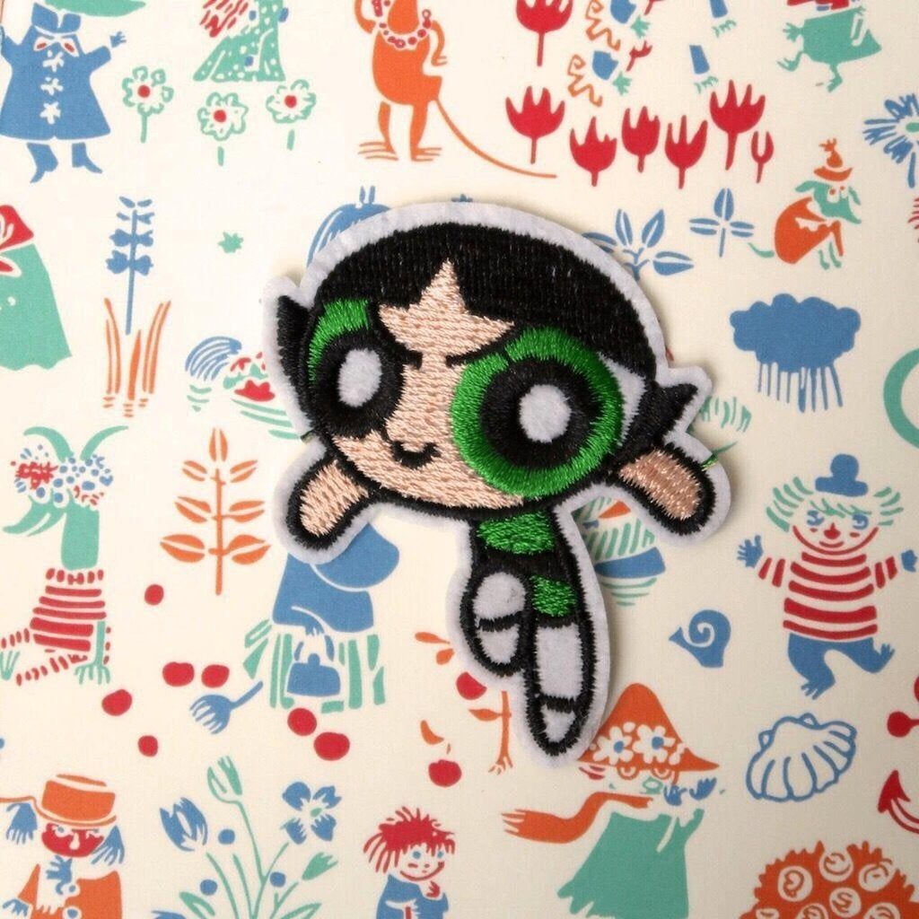 Powerpuff Girls opstrijkplaatje patch badge applicatie, Verzenden, Nieuw, Overige applicaties