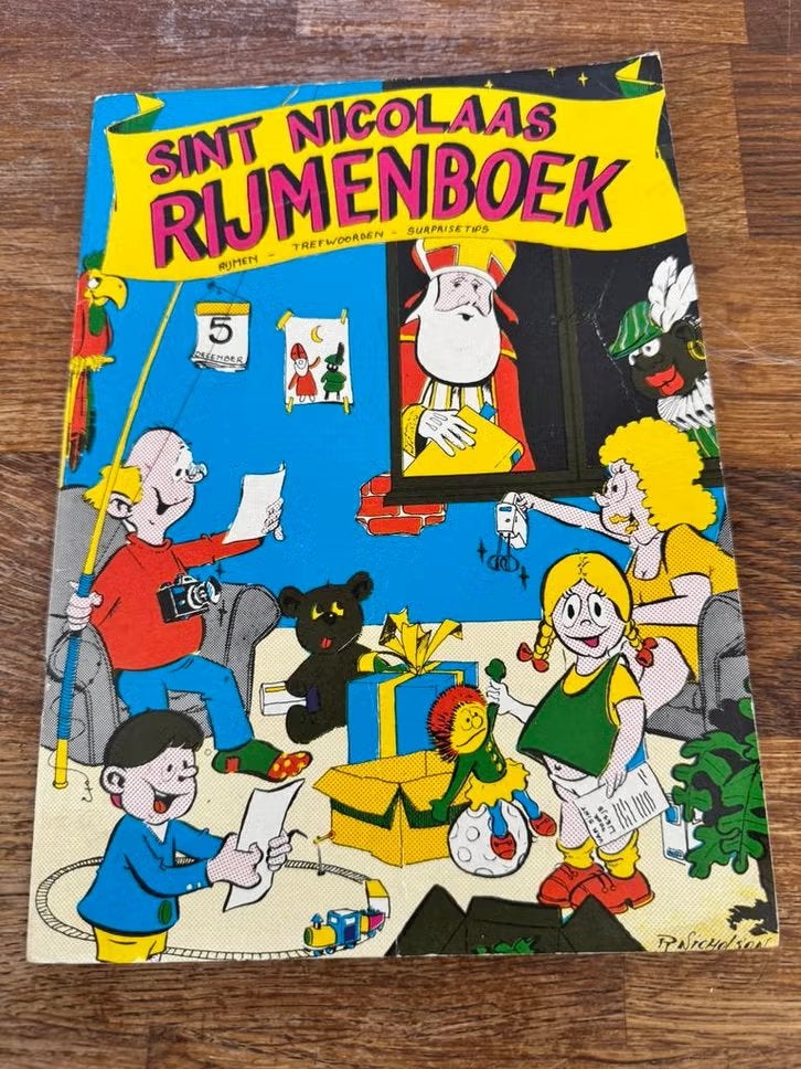 Boek Sint Nicolaas - Rijmenboek, Diversen, Sinterklaas, Ophalen of Verzenden, Zo goed als nieuw