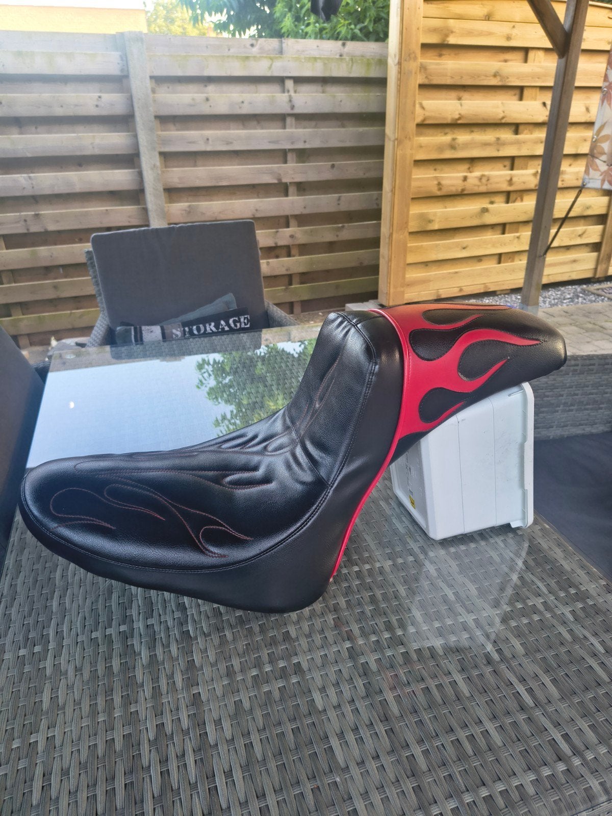 Corbin gunfighter seat/zadel softail, Motoren, Ophalen