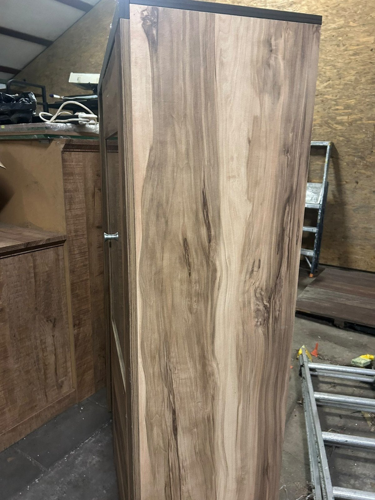 Tv meubel wandkast compleet!, Ophalen, 200 cm of meer, Zo goed als nieuw, Overige houtsoorten
