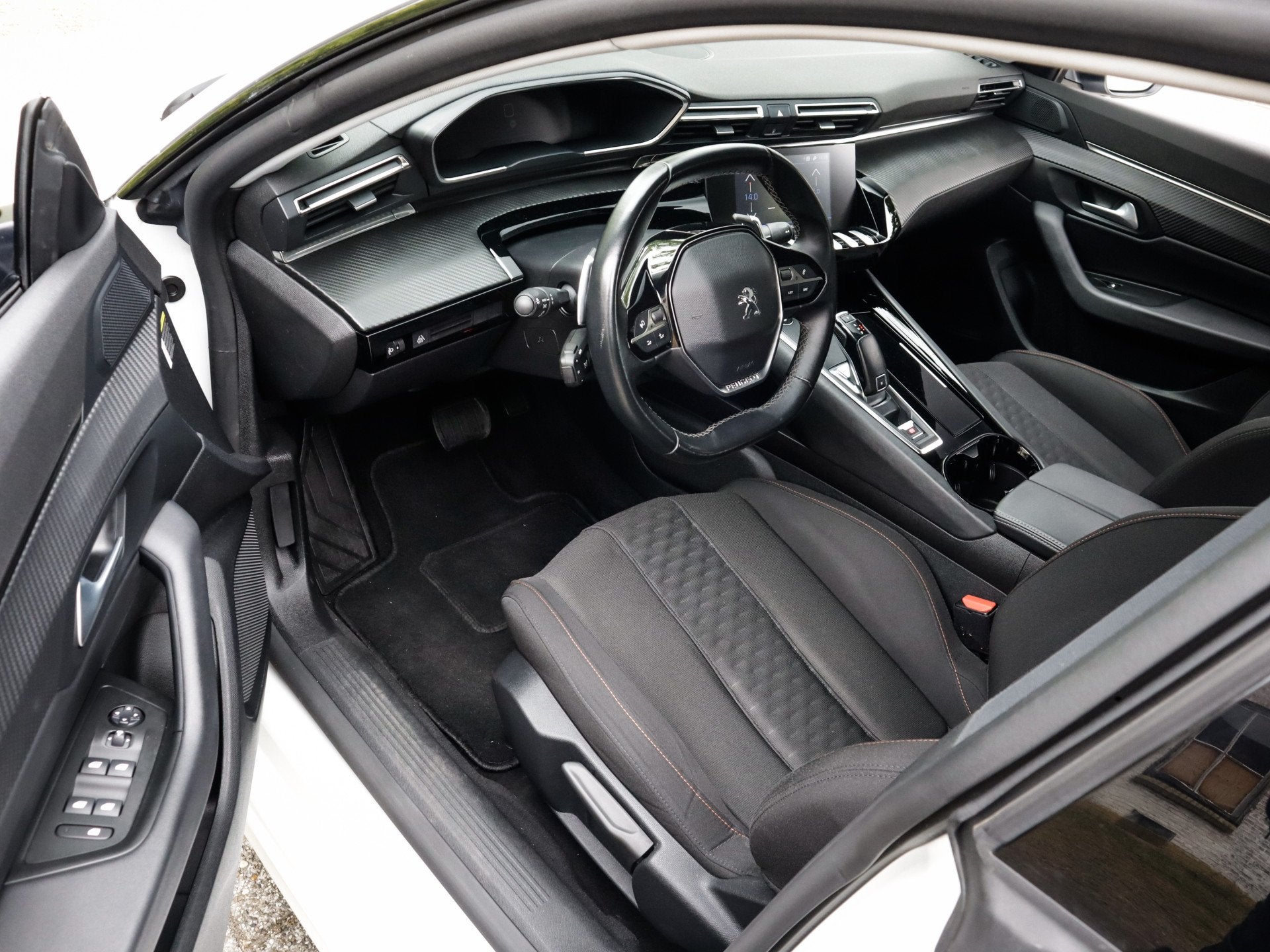 Peugeot 508 1.2 PureTech Active Pack Business 1e-Eig. & Deal, Auto's, Peugeot, Stof, Gebruikt, 1199 cc, Wit