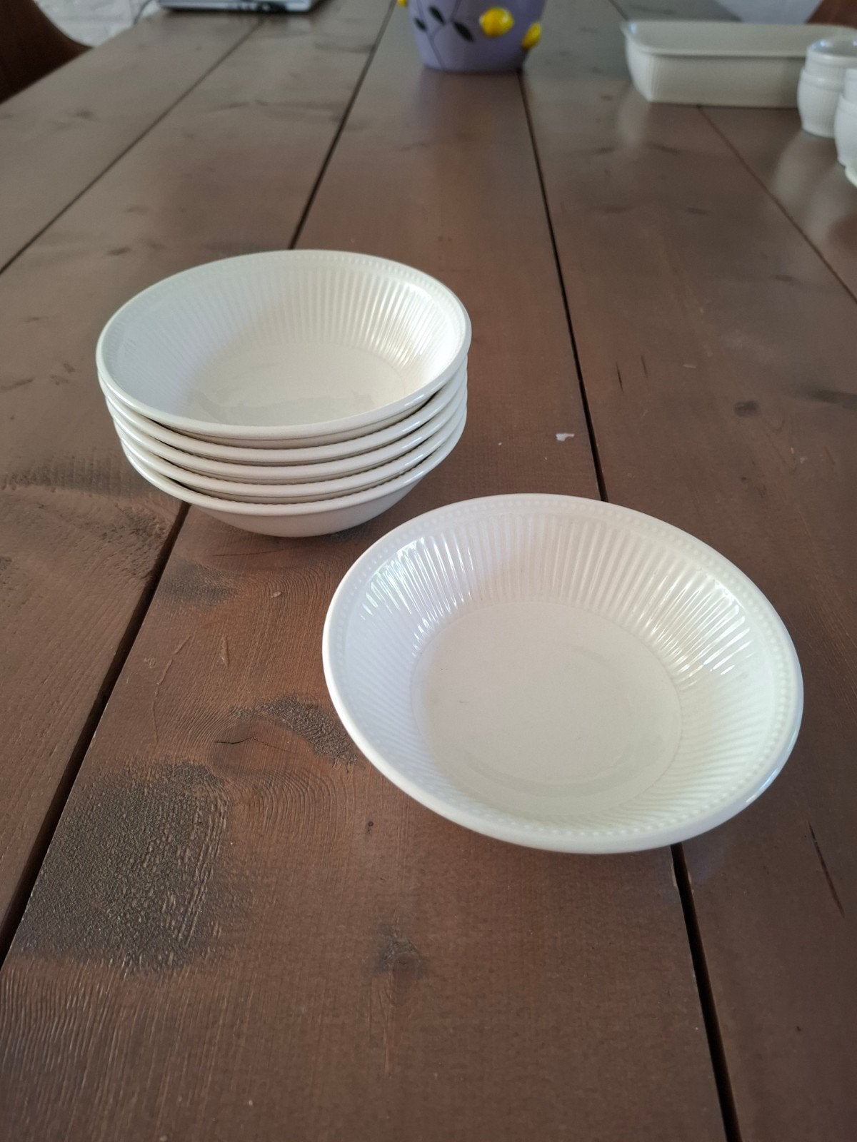 Wedgwood Windsor Kommen - Set van 6, Klassiek, Ophalen of Verzenden, Zo goed als nieuw, Kom(men)