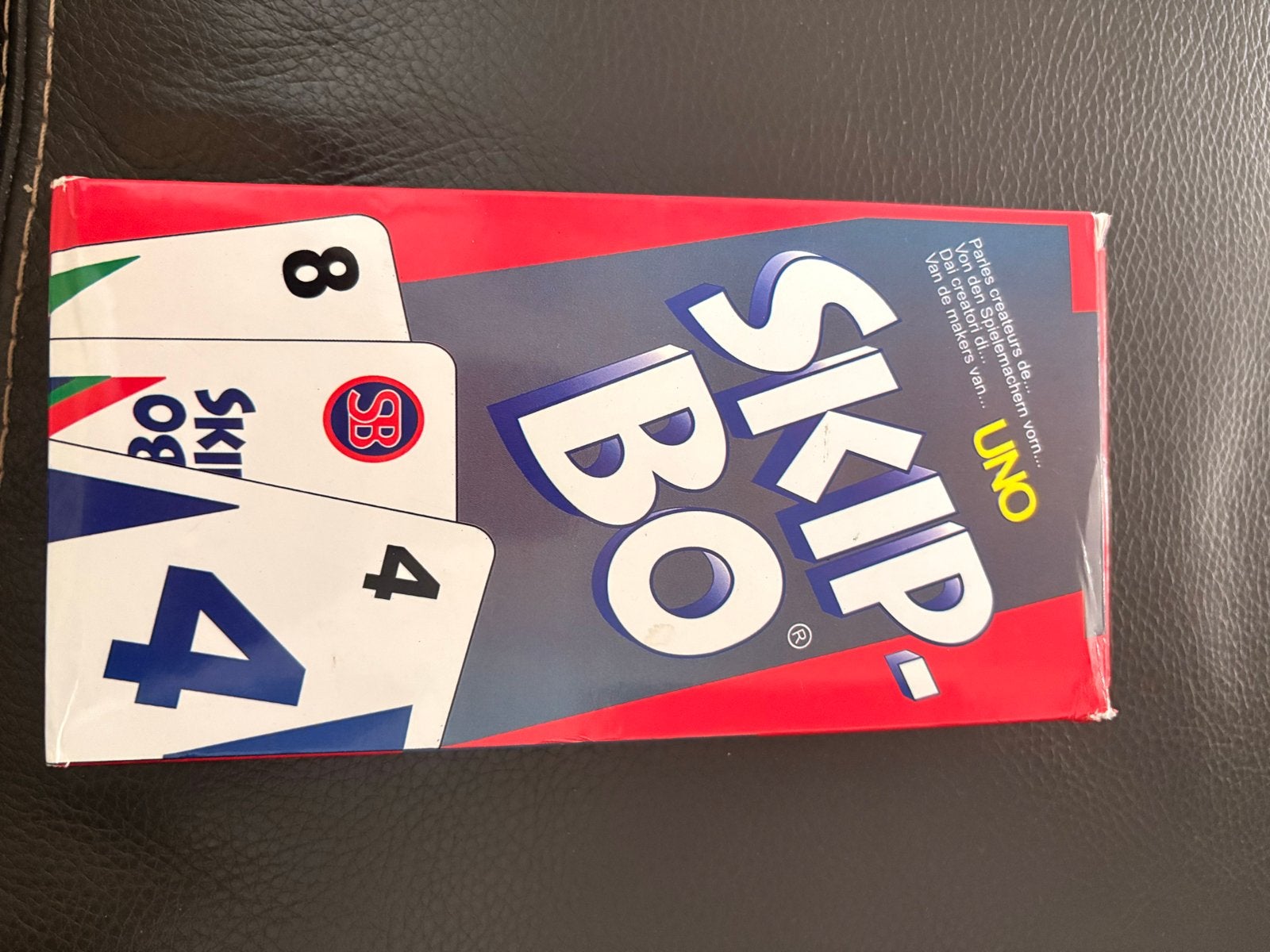 Skip-Bo kaartspel - Strategisch kaartplezier voor iedereen, Drie of vier spelers, Ophalen of Verzenden, Gebruikt