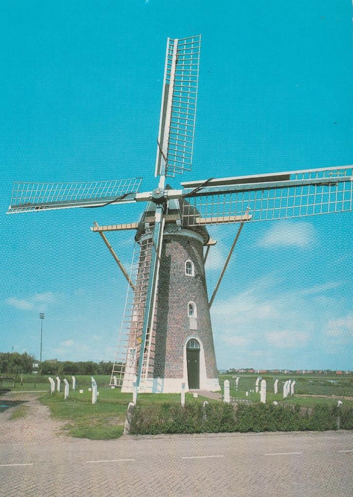 ZOUTELANDE Molen, Verzamelen, Ansichtkaarten | Nederland, Ongelopen, Zeeland, 1980 tot heden, Verzenden