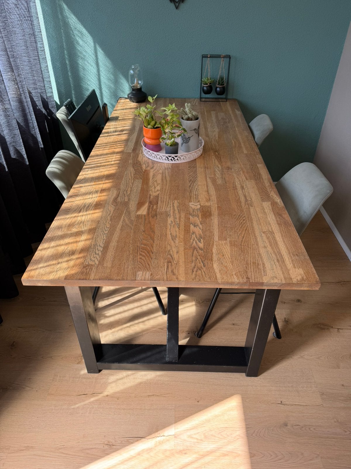 Eettafel 200x90, Huis en Inrichting, Complete inboedels, Ophalen