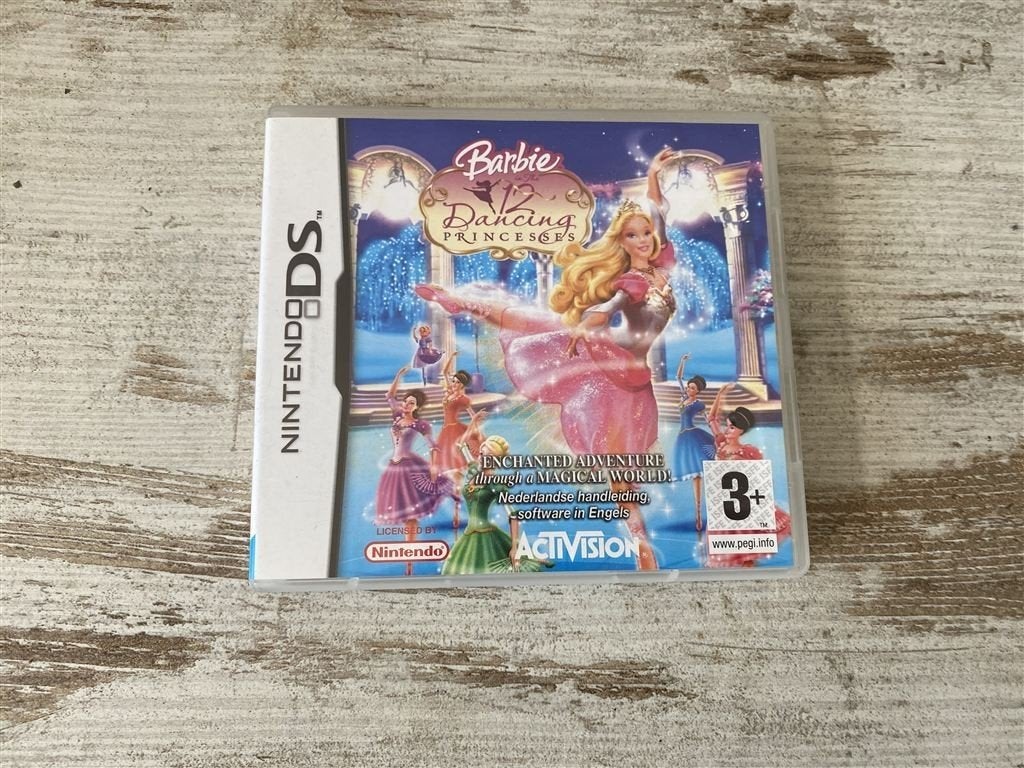 Barbie 12 dancing princesses nintendo DS [1266], 1 speler, Verzenden, Zo goed als nieuw, Vanaf 3 jaar