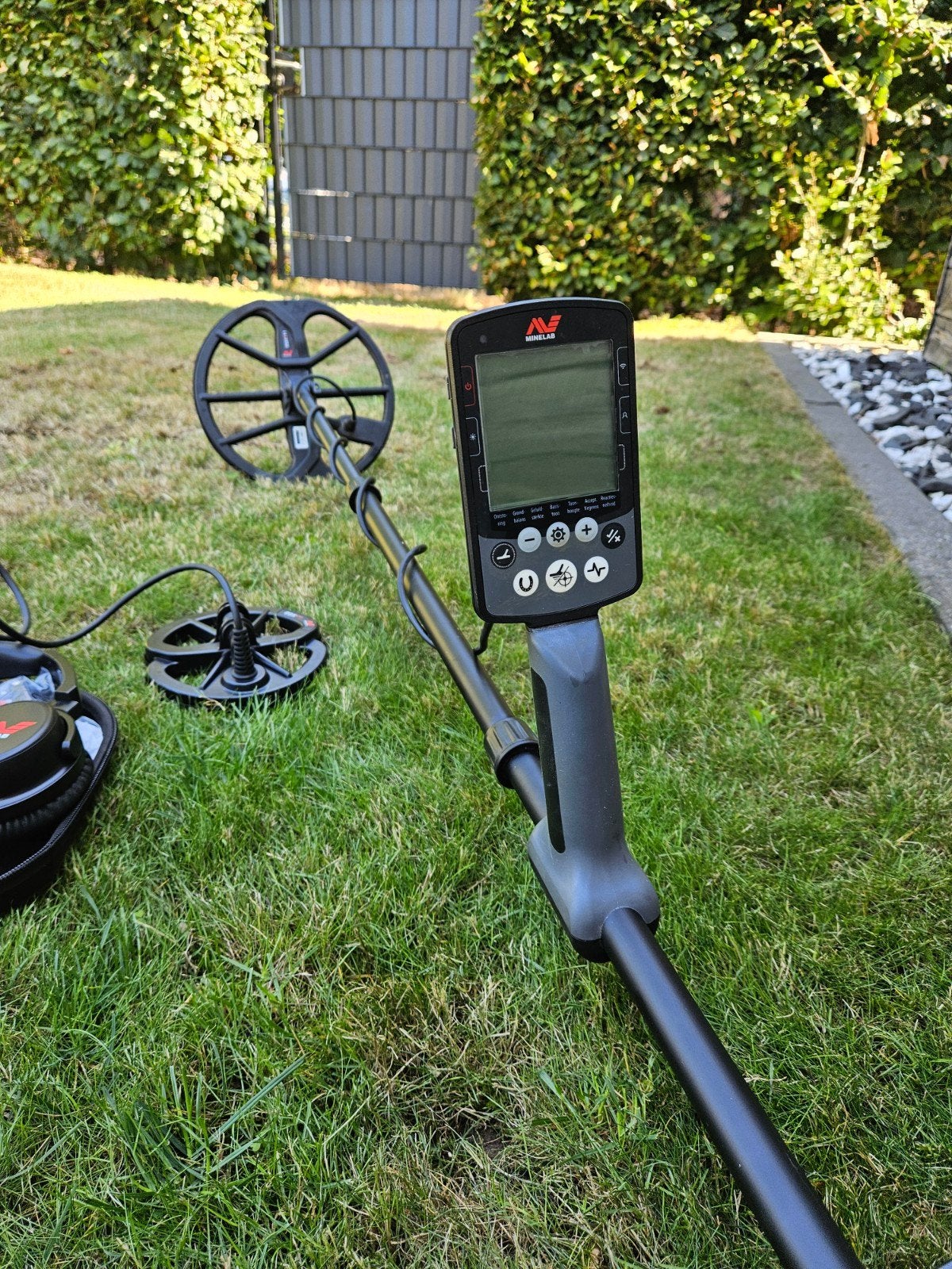 Minelab Equinox 800 Metaaldetector met extra zoekschijf, Ophalen, Zo goed als nieuw