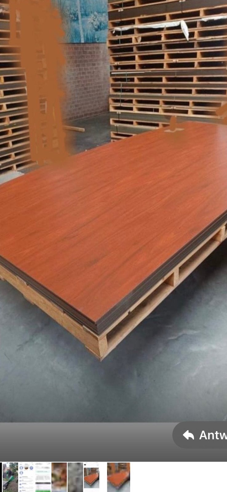 Trespa origineel Nieuw! 365cmx186cm, Ophalen, Nieuw, Overige materialen, Minder dan 20 mm