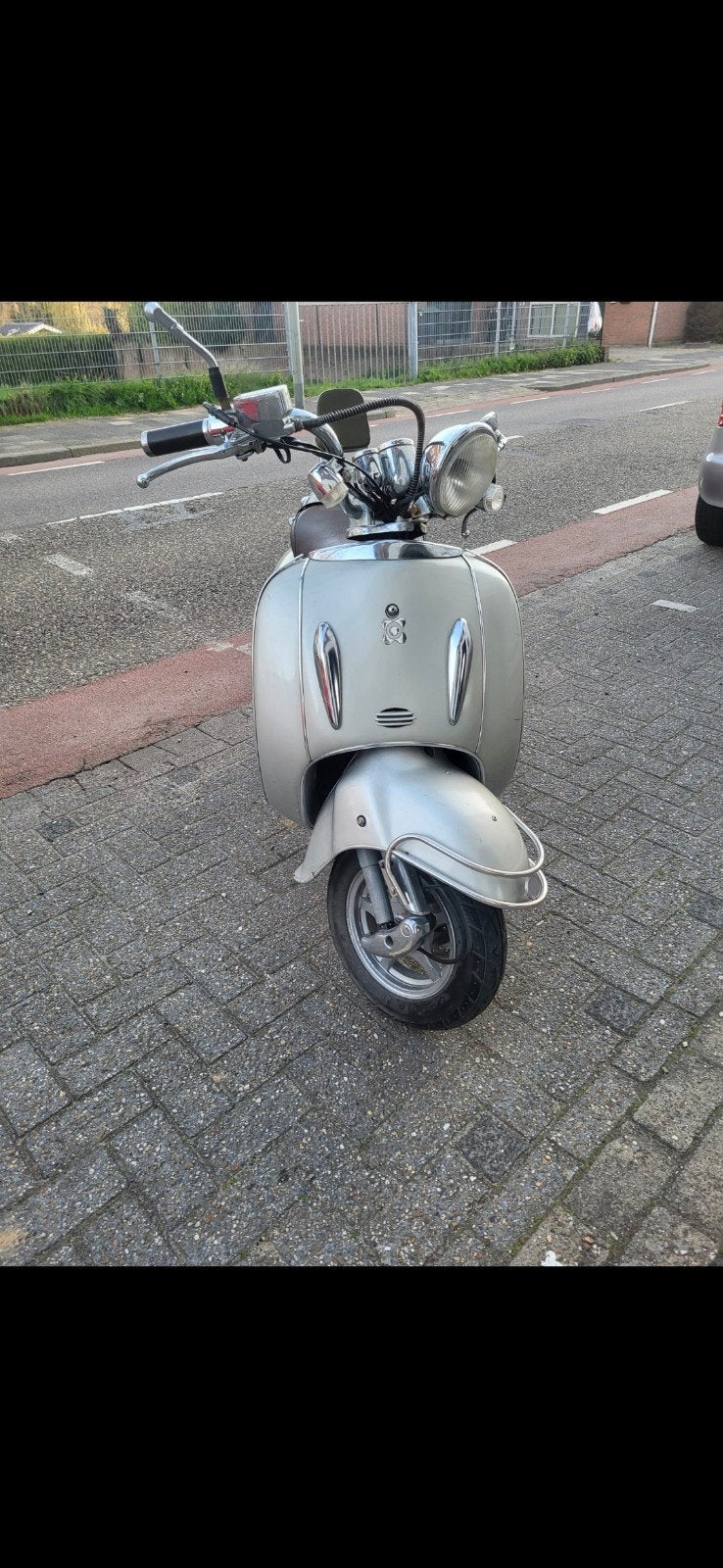yinying Retro scooter, Ophalen, Gebruikt
