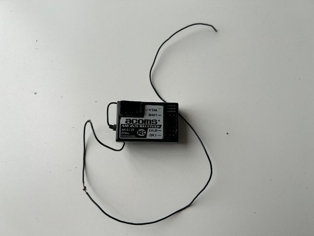 Carson Reflex 40mhz FM 3 channel ontvanger rc modebouw, Ophalen of Verzenden, Overige schalen, Onderdeel