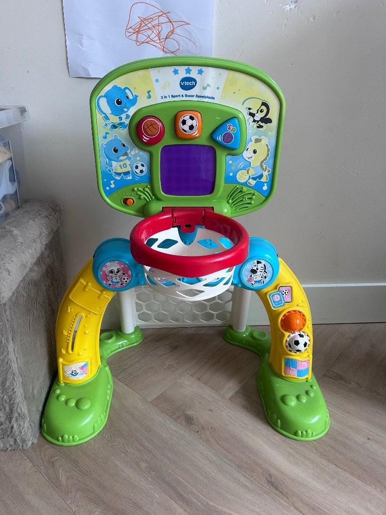 Vtech 3 in 1 sport en scoor speelplaats, Ophalen, Gebruikt