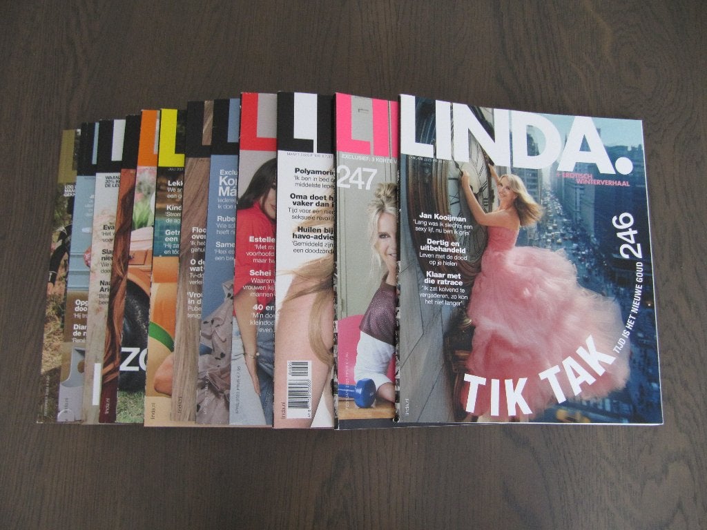 Linda magazine/maandblad - complete jaargang 2025, Boeken, Ophalen of Verzenden, Zo goed als nieuw, Glossy