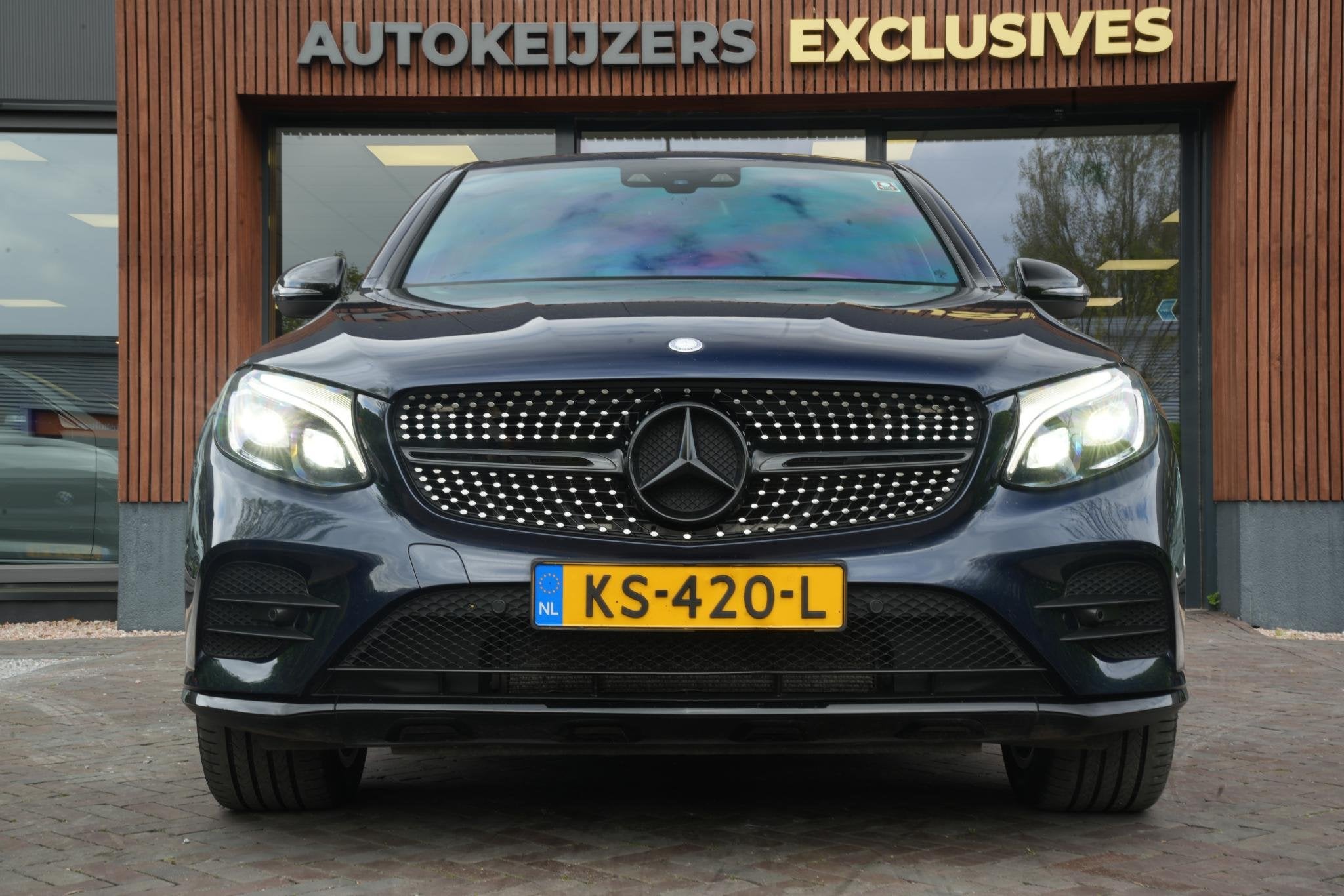 Mercedes-Benz GLC-klasse Coupé 250 d 4MATIC Edition 1, Auto's, Automaat, Gebruikt, Euro 6, Blauw