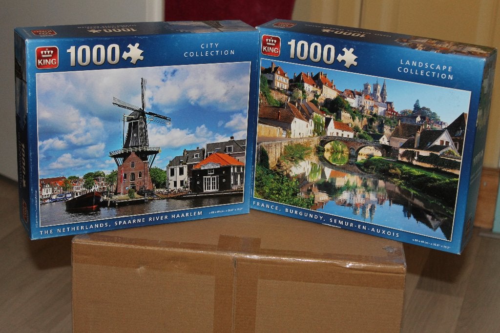 pl/min   30 leg puzzels., Ophalen, 500 t/m 1500 stukjes, Zo goed als nieuw, Legpuzzel