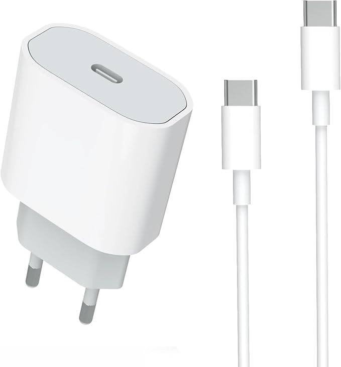 USB C Oplader met USB C Oplaadkabel Type C naar Type C, Ophalen of Verzenden, Nieuw, Samsung