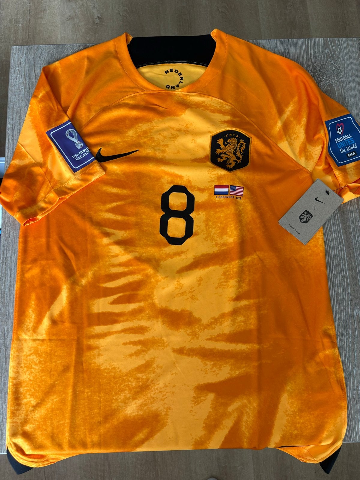 Nederlands Elftal wk origineel gakpo fc liverpool M, Nieuw, Ophalen of Verzenden, Voetbal, Overige maten