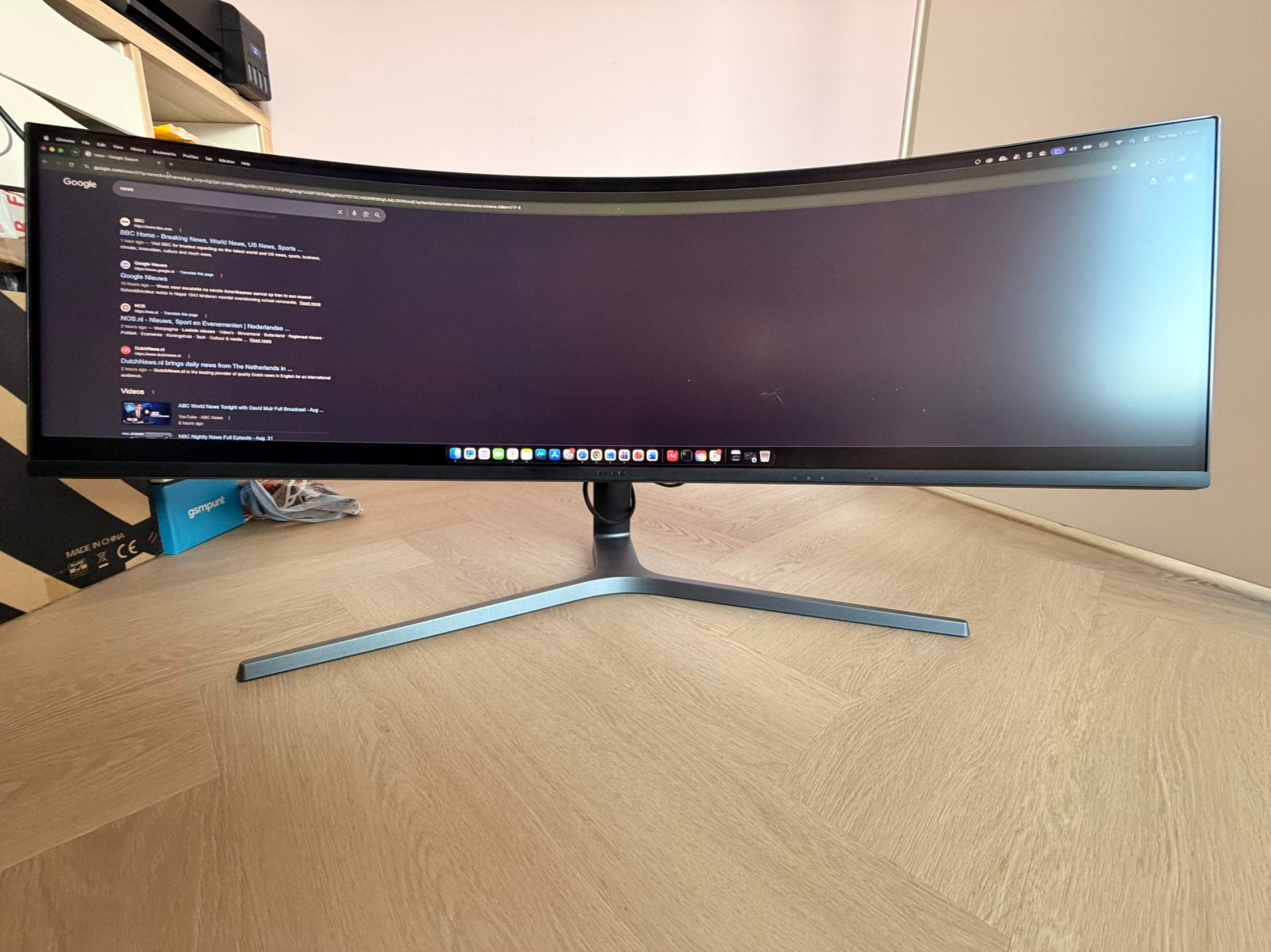 Samsung CHG90 49” Super Ultrawide Curved 144Hz / QLED / 32:9, Computers en Software, 101 t/m 150 Hz, Curved, VA, Zo goed als nieuw