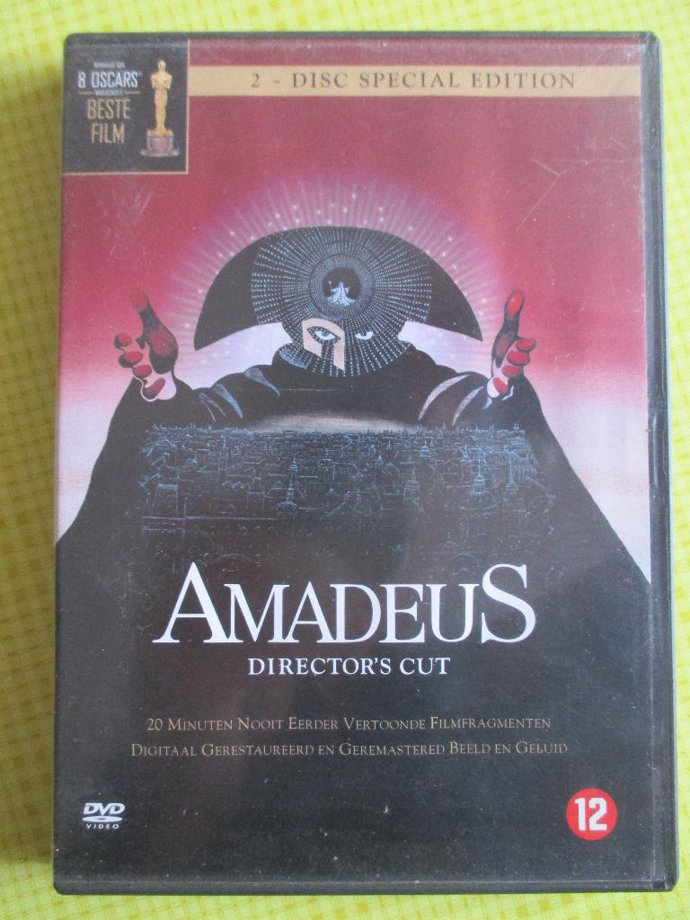 Amadeus - Director's Cut - 2 DVD SET, Cd's en Dvd's, Dvd's | Klassiekers, 1980 tot heden, Drama, Ophalen of Verzenden, Zo goed als nieuw