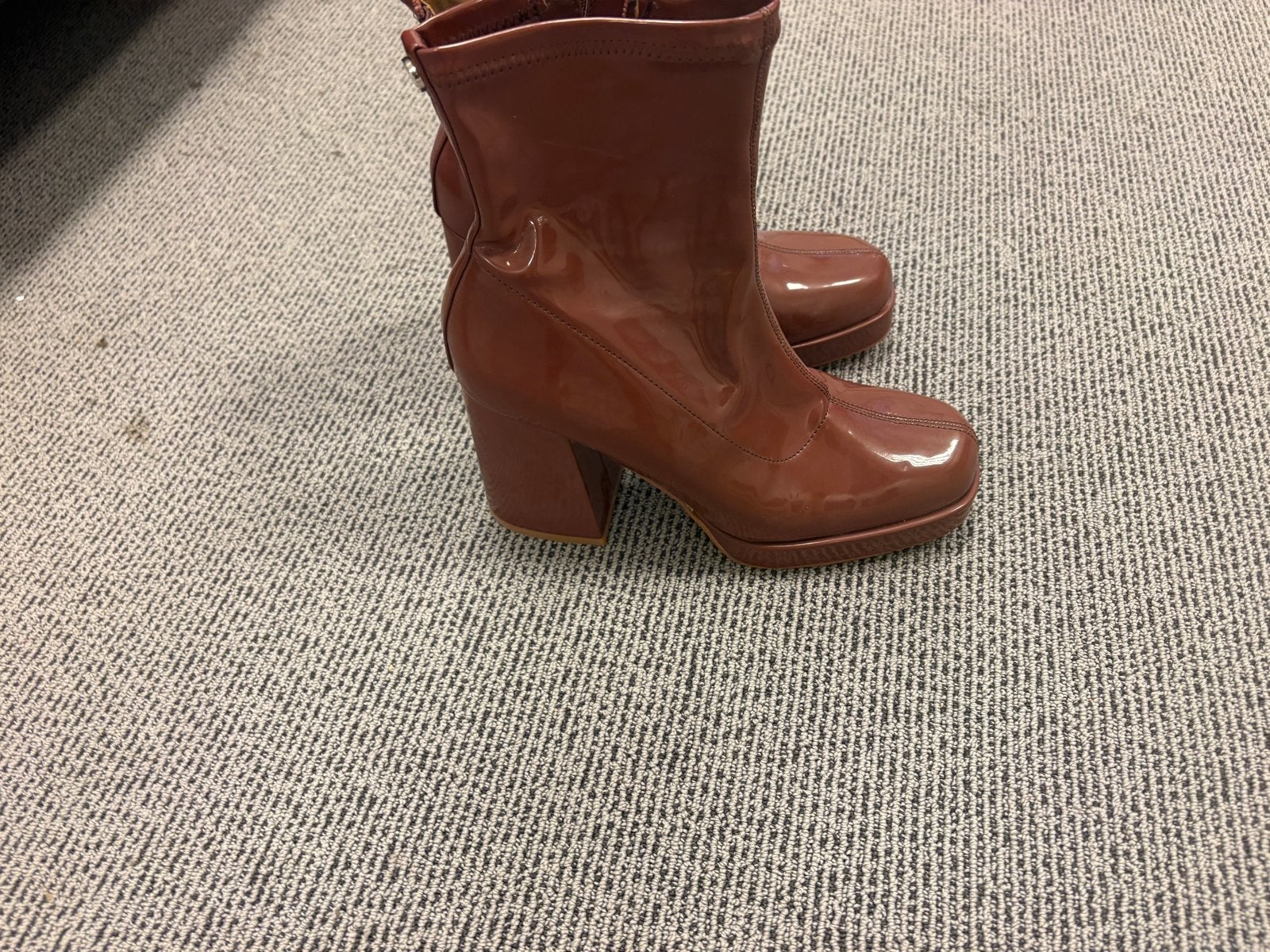 Steve Madden Ottilie Enkellaarzen - Cognac Bruin maat 39, Kleding | Dames, Ophalen, Gedragen, Bruin, Lage of Enkellaarzen