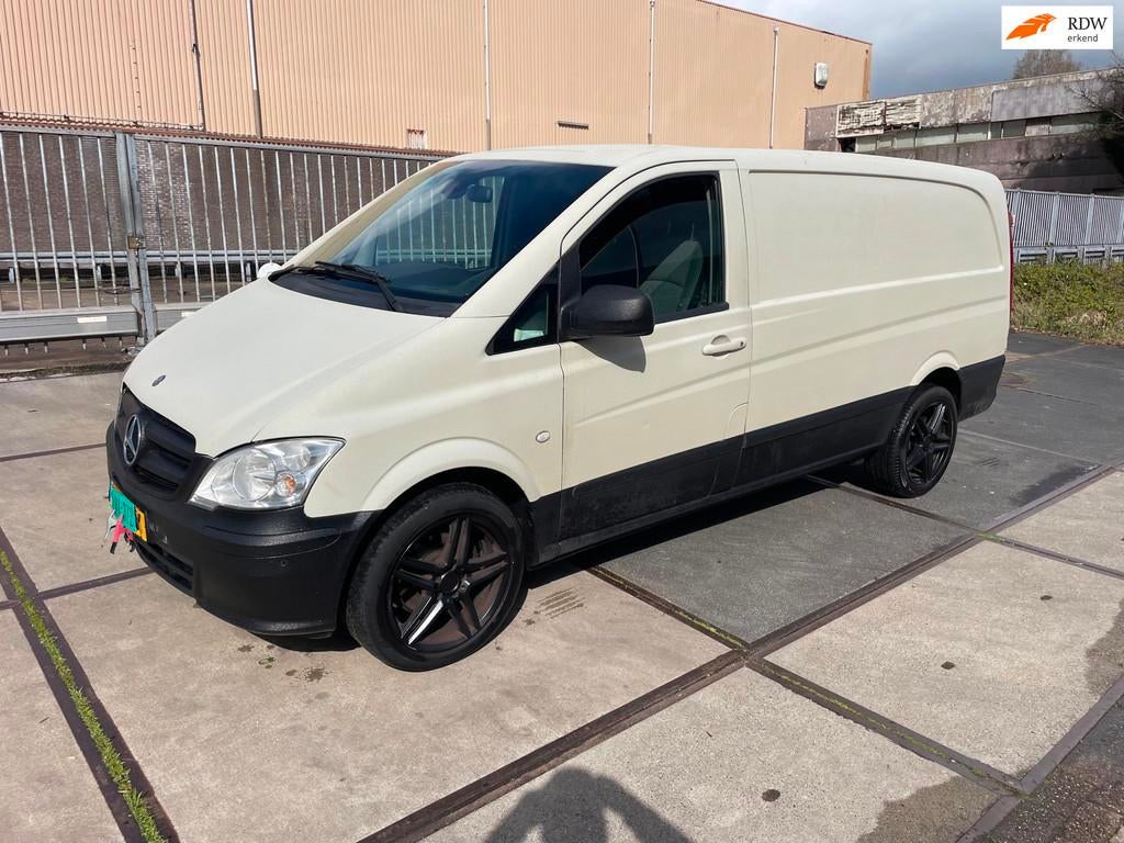 Mercedes-Benz Vito 122 CDI 320 Lang DC Luxe!EURO 5!AIRCO!ELE, Auto's, Bestelauto's, Bedrijf, Te koop, ABS, Airconditioning, Bi-Xenon koplampen